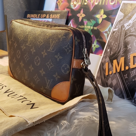 💯 Louis Vuitton Marly Dragonne Clutch - Picture 6 of 14